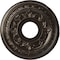 Ekena Millwork Baltimore PVC Medallion (Canopies up to 5 1/4"), 13"OD x 3 1/2"ID x 3/4"P, Metallic Rustic Mist CMP13BAERU - alternate 1
